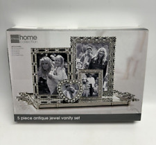 VINTAGE FACTORY SEALED JC Penny Home ~ 5 Piece Antique Jewel Vanity Frame Set picture