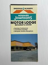 Vintage - Howard Johnson's Motor Lodge - Knoxville, Tennessee Travel Brochure picture