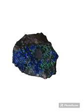 Azurite and malachite mineral specimen picture