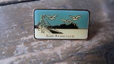 Vintage San Francisco Golden Gate Bridge Lapel Hat Pin 3.1cm picture
