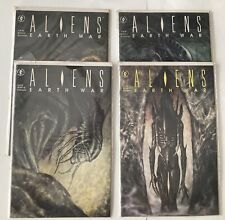 Aliens Earth War #1-4 Complete Series Set 1989-1990 Dark Horse Comics Lot picture