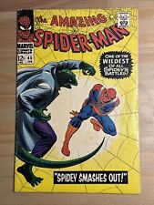 Amazing Spider-Man #45 - 3rd App Lizard - Marvel Comics 1967 Silver Age Comic picture