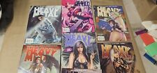 Heavy Metal Magazine 2010- 2011 Lot of 7 picture