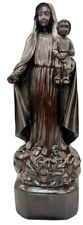 Extraordinary Hand Carved Solid Rosewood   Large Antique Religious Statue  38