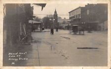 Kellogg Photo RPPC Main Street West After Flood in Cuba, New York~115296 picture
