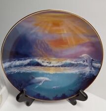 Franklin Mint collector plate-DAWN OF THE DOLPHIN picture