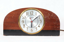 Vintage Sessions Self Starting Model Mantle Clock Shelf Art Deco Needs Work picture