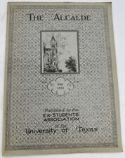 May 1931 The Alcalde Magazine University of Texas Austin Author J Frank Dobie + picture