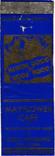 Cody Wyoming Mayflower Cafe The Popular Eating House Vintage Matchbook Cover picture