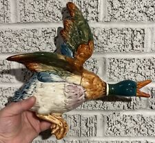 VINTAGE BESWICK Duck Flying Mallard 596-0 Wall Plaque picture