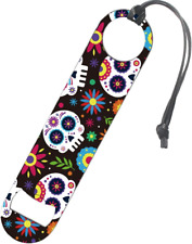 Sugar Skull Bottle Opener, Dia De Los Muertos Day of the Dead Decor Stainless St picture