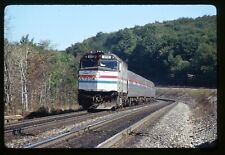 Railroad Slide - Amtrak #378 Locomotive 1989 Cresson Pennsylvania PA Passenger picture