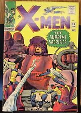X-men #16 1966 3rd Appearance Of The Sentinels Silver Age Marvel Comics VG picture