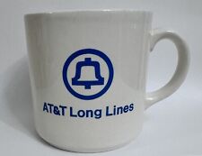 Vintage AT&T Long Lines Bell Telephone Logo Coffee Mug Cup By Grindley England picture