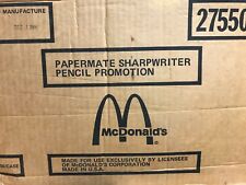 12 Paper Mate SharpWriter McDonald's Promotional Mechanical Pencils Vintage 1986 picture