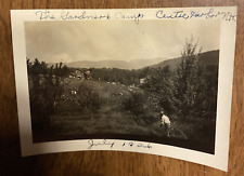 Vintage 1926 Center Harbor New Hampshire NH Gardner’s Camp Real Photo P10s16 picture