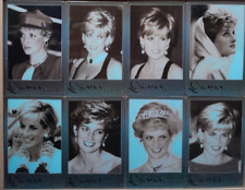 VTG PRINCESS DIANA SET OF 8 UK PHONE CARDS / CALLING CARDS By UNICOM LONDON picture
