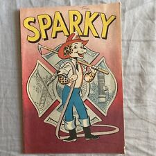 SPARKY - Firefighter - VG/FN 1961 Vintage Giveaway Comic picture