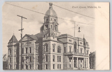 Postcard Court House, Waterloo, Louisiana picture