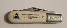 VTG  Unused Allis Chalmers Advertising Pocket Knife Barlow Colonial Victoria IL  picture