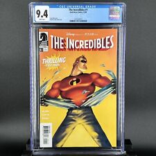 THE INCREDIBLES #1 MT 9.4 CGC WHITE PAGES ALDEN STORY CURTIS COVER AND ART picture