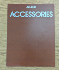 1981 Audi Accessories Brochure picture