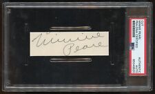 Minnie Pearl signed autograph auto 1x4 cut Country Comedy Icon PSA Slabbed picture