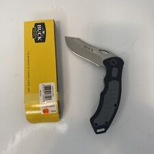 NEW 2022 Black & Gray Buck Exert 0780BKSWM-B Liner Locking Knife W/Clip NIB picture