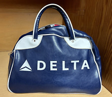 Zac Posen for Delta Airlines Vintage 75th Anniversary Carry On Zip Bag Luggage picture