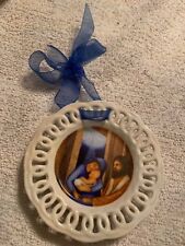 Lydia’s House Inc 4” Round Decorative Christmas Plate Ornament picture