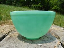 Vintage McKee Glasbake Green Graduated Nesting Mixing Bowl 7.5