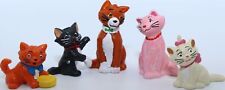 VTG 1982 Disney Bully The Aristocats Marie Toulouse Berlioz Action Figure Lot 5 picture