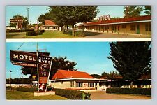 Mankato MN-Minnesota, Cliff Kyes Motel, Advertising, Antique Vintage Postcard picture