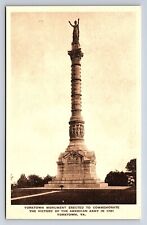 Postcard Yorktown Monument American Army Victory in 1781 Virginia VA Albertype picture