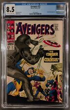AVENGERS #37 CGC 8.5 OW-W PAGES MARVEL COMICS FEB 1967 BLACK WIDOW APP NEW CASE picture