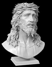 ✝️ 260MM+ Tall  Bust Of Jesus Christ With Thorne Crown picture