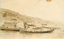 Postcard RPPC  C-1910 Central California Fishing boats saying 23-4242 picture
