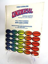 Vintage 1980s Universal Sewing Supply Hard Cover Catalog picture