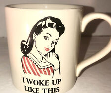 Vintage Royal Stafford England Gorgeous coffee mug  “I woke up this way” picture