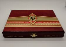 CAO Gold Vintage Crémant 6×52 Cigar Box Cherry Red picture