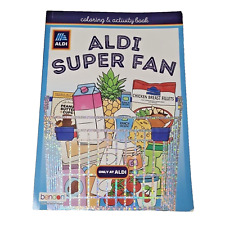 New Aldi Super Fan Coloring and Activity Book NEW Aldi Finds Bendon Food Treats picture