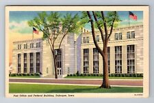 Dubuque IA-Iowa, United States Post Office, Antique, Vintage c1941 Postcard picture