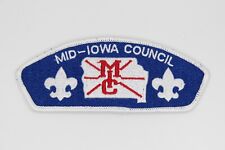 Mid-Iowa Council CSP IA Boy Scouts Patch BSA  picture