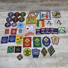 International Boy Scout Patches Vintage 70's 80's Lot Of 100+  picture