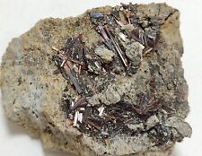 An Aesthetic Natural specimen of rutile crystals on matrix 152 grams picture