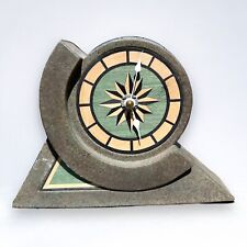 Vintage 1980s Compass Shaped Clock picture