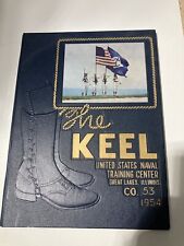 The Keel United States Great Lakes Naval Training Center IL 161  1954 Yearbook picture