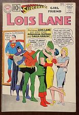 Lois Lane #29 1961 Batman, Aquaman, Green Arrow, Superman, Controversial Cover picture