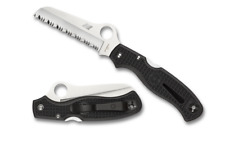 Spyderco Knives Atlantic Salt Lockback Black H2 Stainless C89SBK Pocket Knife picture