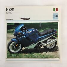 Ducati Paso 906 - 1989 Spec Sheet Info Card  picture